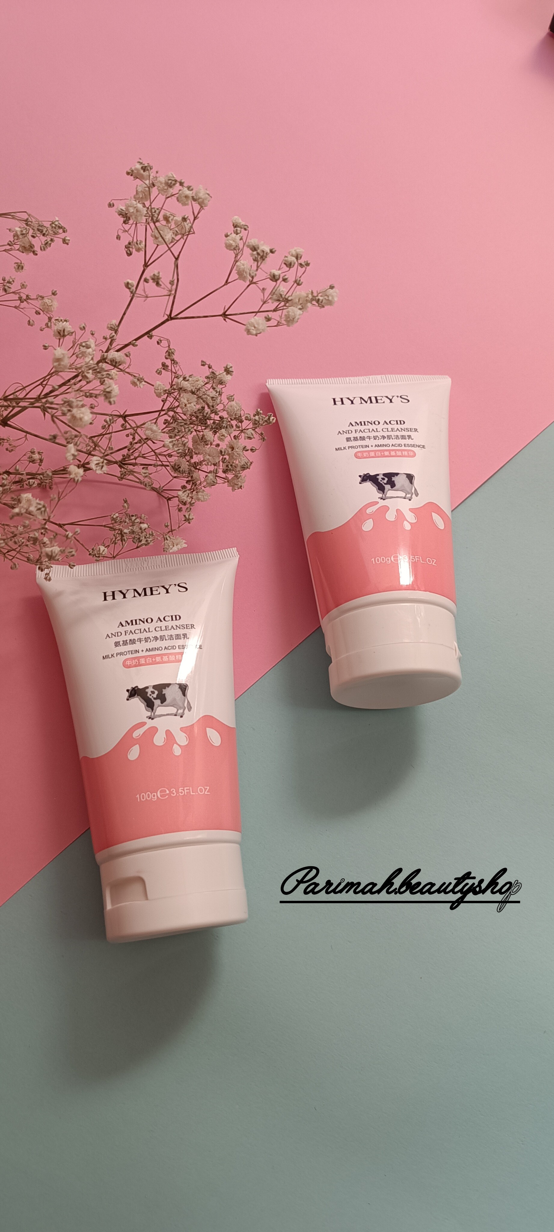 فوم شستشو شیر گاو هامیس