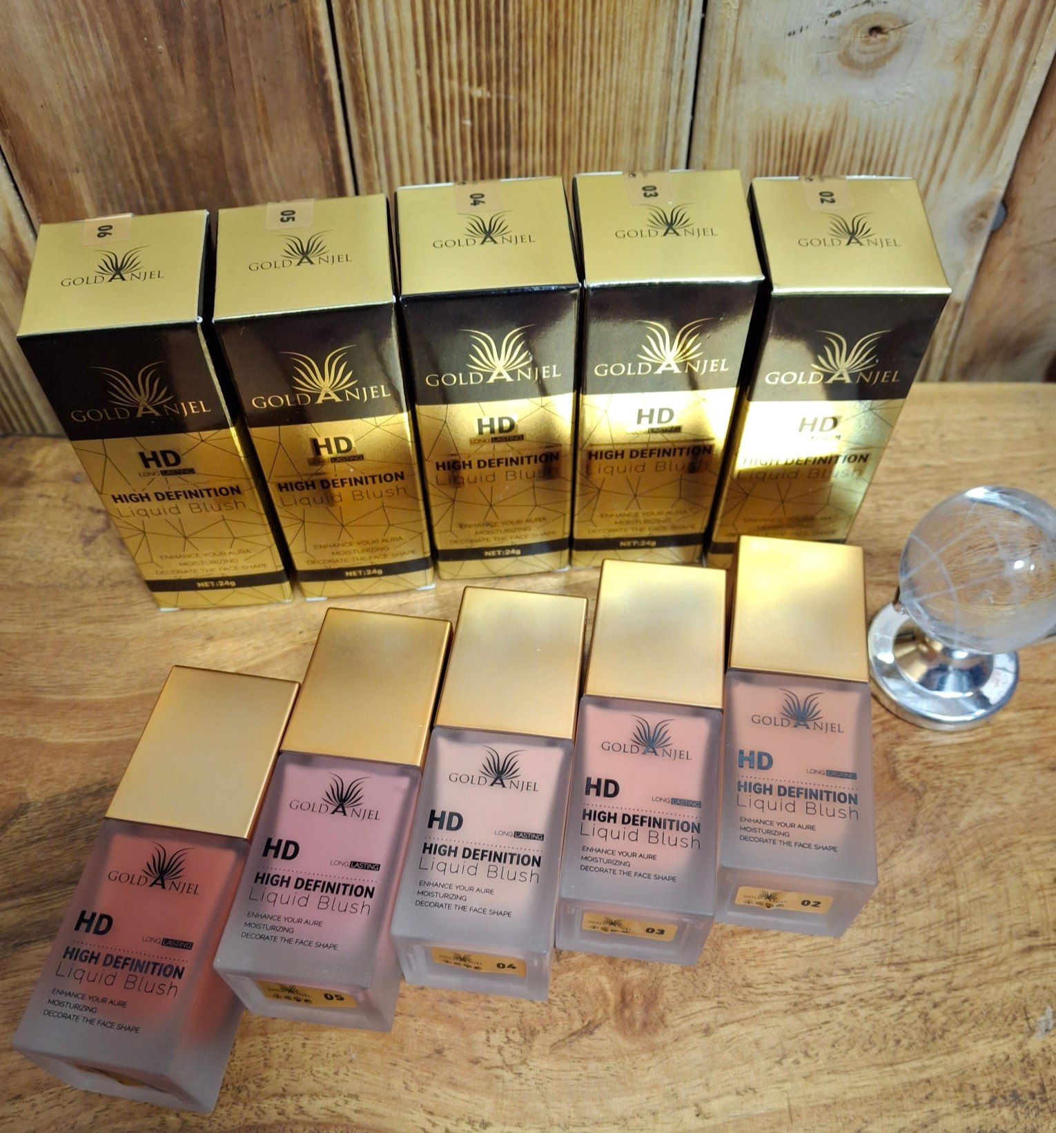 رژگونه مایعGOLD ANJEL