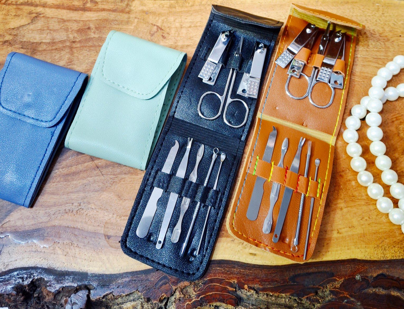 ست مانیکور باکیف چرمی