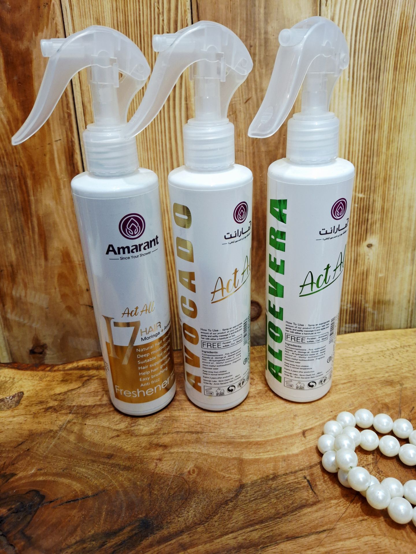 افشانه مو آمارات